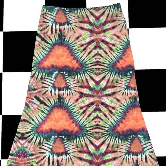 omighty mushroom tie dye skirt - Picture 4 of 5